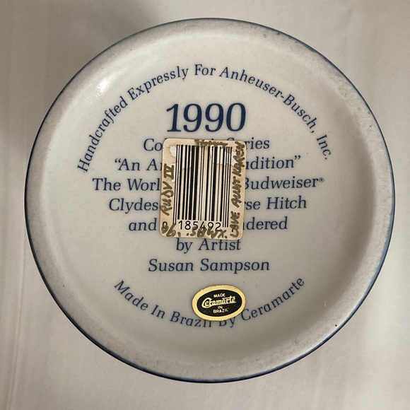 Budweiser An American Tradition Beer Stein - Picture 6 of 6